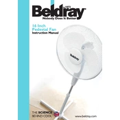 Beldray EH0679 16 Inch Pedestal Fan manual cover