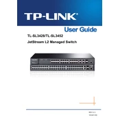 tp-link TL-SL3428 manual cover