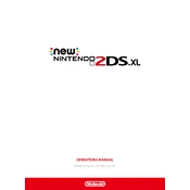 Nintendo New 2DS XL Operations manual cover