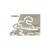 Yamaha YFM125GB Grizzly 125 2012 manual cover