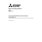 Mitsubishi Electric CC-Link IE Field Network Data Collector manual cover