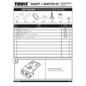 Thule XADAPT1 manual cover