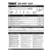 Thule Bed-Rider 822XT 2010 manual cover