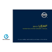 Nissan Leaf manual cover