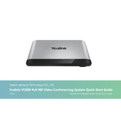 Yealink VC880 manual cover