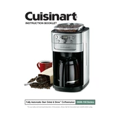 Cuisinart DGB-700BC manual cover