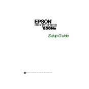 Epson Stylus Color 850Ne manual cover