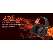 ADX Firestorm H04 AFSH0419 Headset manual cover