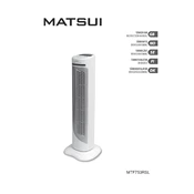 Matsui MTF753RSL manual cover