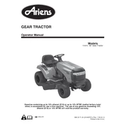 Ariens 936 Series 936092 Tractor manual cover