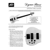 Peavey Dyna-Bass 5-String Guitar manual cover