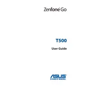 ASUS Zenfone Go 5.0 LTE (T500) Phone manual cover