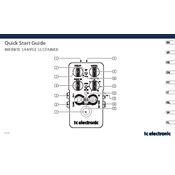 TC Electronic INFINITE SAMPLE SUSTAINER manual cover