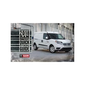 Ram Promaster City 2018 Van manual cover