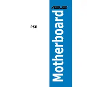 ASUS P5E Motherboard manual cover