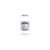 Krups FDH212 Rice Cooker manual cover