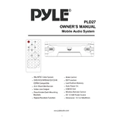 Pyle PLD27 DVD Player manual cover