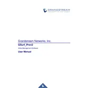 Grandstream GSurf Prov2 Software manual cover