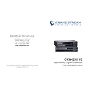 Grandstream GXW4216 V2 IP Gateway manual cover