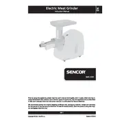 Sencor SMG 4381 Meat Grinder manual cover