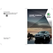 Škoda Karoq 2020 Car manual cover