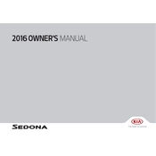 Kia Sedona 2016 Minivan