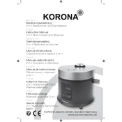 Korona 58011 Rice Cooker manual cover