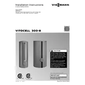 Viessmann Vitocell 300-B EVB Series Storage Tank manual cover