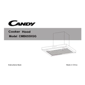 Candy CMB655XGG manual cover