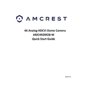 Amcrest AMC4KDM28-W Security Camera manual cover