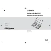 Bosch UniversalRake 900 Rake manual cover