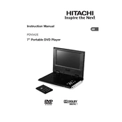 Hitachi PDV342E manual cover