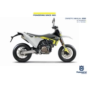 Husqvarna 701 Supermoto 2020 Motorcycle manual cover