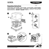 Xerox Phaser 5500 Repacking Instructions Printer manual cover