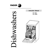 Fagor 2LF-454X Dishwasher manual cover