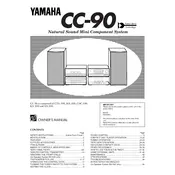 Yamaha CC-90 Mini Component System manual cover