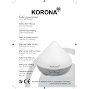 Korona 81200 Fan manual cover