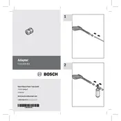 Bosch Adapter Accessory manual cover