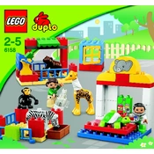 LEGO Duplo 6158 Construction Set manual cover