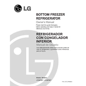 LG LFC20740SW Refrigerator manual cover