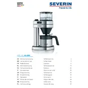 Severin KA 5761 Coffee Maker manual cover