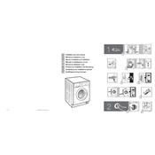 De Dietrich DLZ693W Washing Machine manual cover