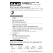 Sealey LED4491 Torch manual cover