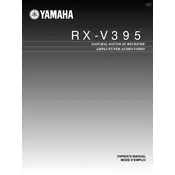 Yamaha RX-V395 Receiver manual cover