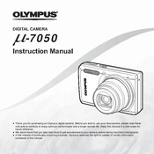 Olympus μ 7050 manual cover