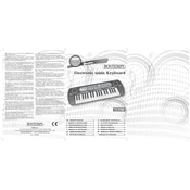 Bontempi 12 3780 Electronic Keyboard manual cover