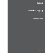 Canon imageRUNNER 1435P manual cover