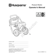 Husqvarna HB42 Pressure Washer manual cover