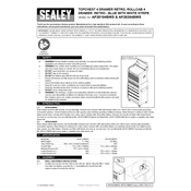 Sealey AP28104BWS Chest manual cover