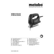 Metabo STEB 80 Quick  Saw manual cover